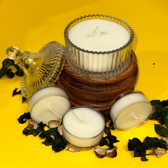 PEAR KNOCKOUT, FUZZY PATCHOULI, FRESH CLEAN COTTON, MAHOGANY COCONUT SHEA BUTTER - Picture 6 of 13